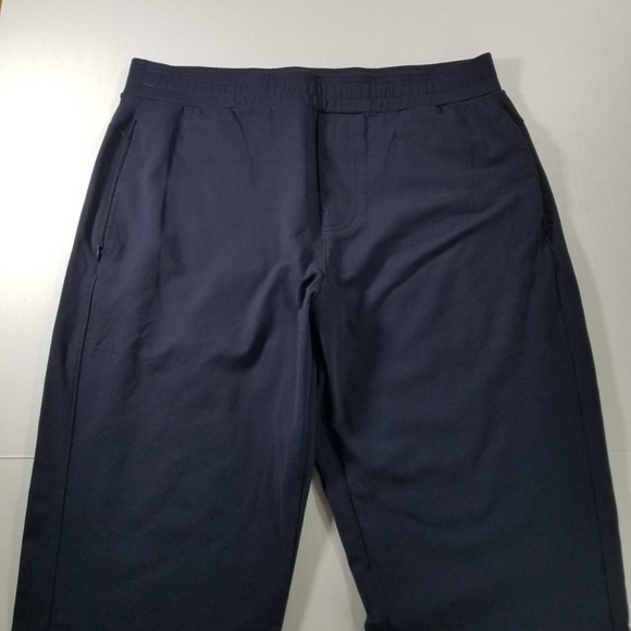 Public Rec Daymaker Pants Blue Drawstring Jogger Sweatpants Pants Size 36x30 - Picture 3 of 12